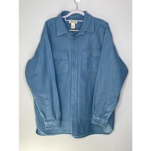 Vintage L.L. Bean Chamois Flannel Button Up - XL